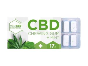 Multitrance MediCBD Mint Gums 24τμχ - 17mg CBD
